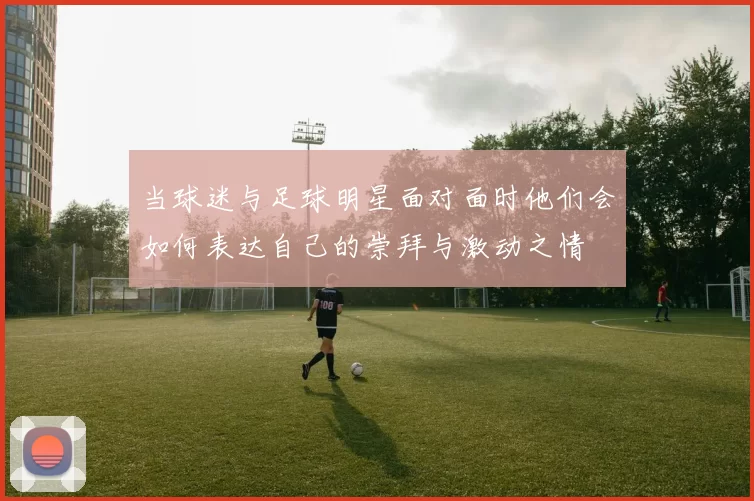 当球迷与足球明星面对面时他们会如何表达自己的崇拜与激动之情