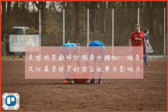 足球明星巅峰时期身价揭秘：谁是足坛最贵球员的背后故事与影响力分析